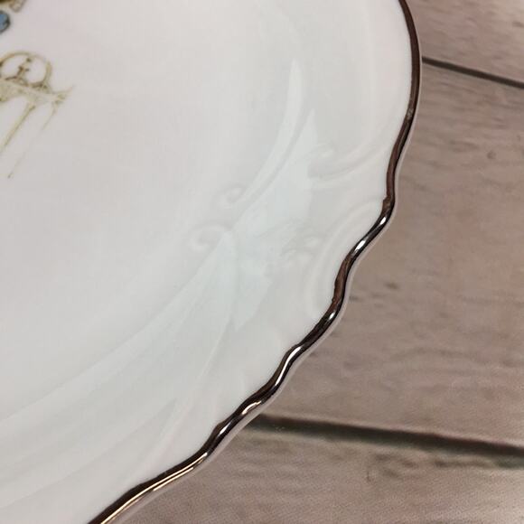 Vintage 1974 Holly Hobbie Plate Made in Japan Memory..A Keepsake of the Heart‎ - Picture 3 of 7